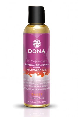 Массажное масло DONA Scented Massage Oil Sassy Aroma: Tropical Tease 110 мл